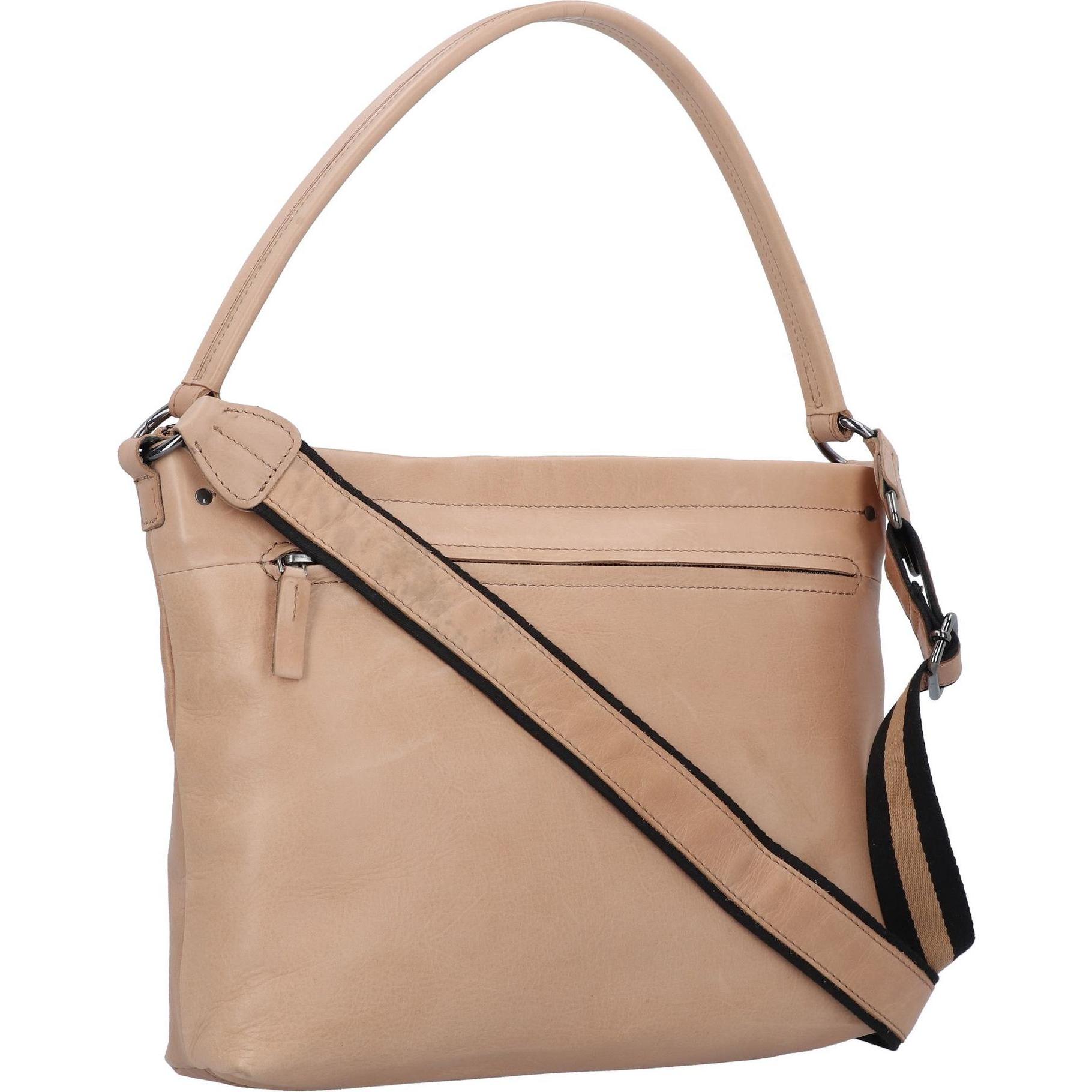 Thumbnail - Harolds, Handtasche, Caugio Schultertasche Leder 32 cm, Beige