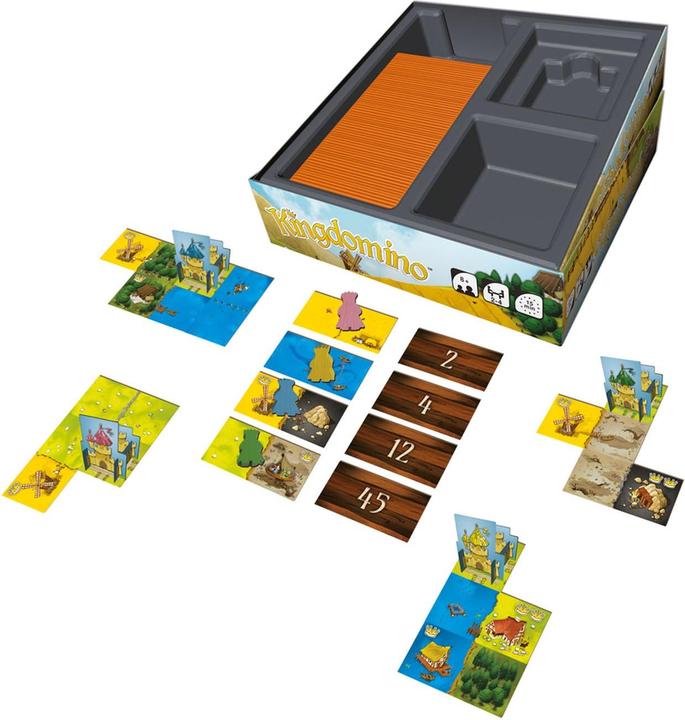 Actual product image Blue Orange Kingdomino (Dutch, English, French, German, Italian, Polish, Spanish, 2 - 4 Players)