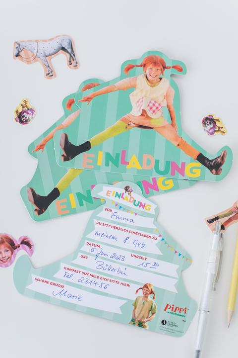 Image du produit DH-Konzept Invitations Pippi Grandes-chaussettes