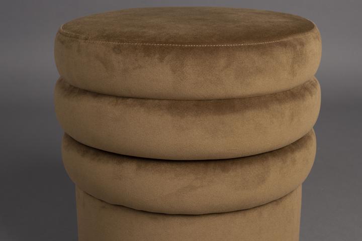 Actual product image Dutchbone Aditi Pouffe Brown