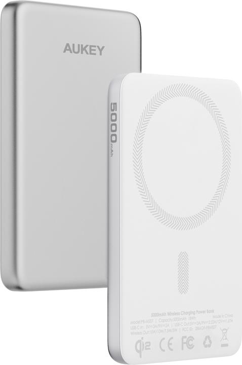 Aukey Mag Fusion Slim (5000 mAh, 20 W, 18 Wh)