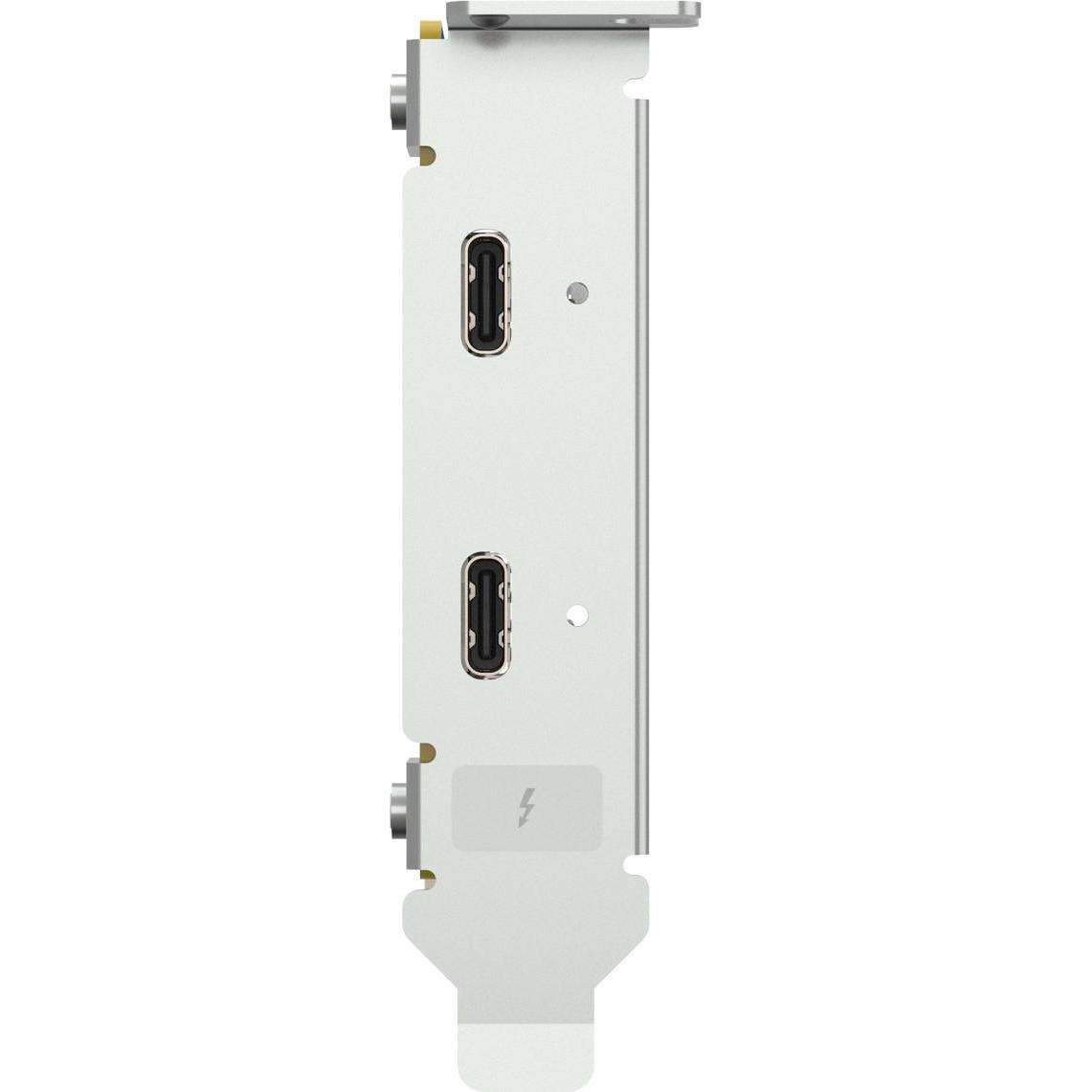 QNAP QXP-T52P Thunderbolt 5 dual ports expansion card PCIe Gen4 x4, Accessori per NAS