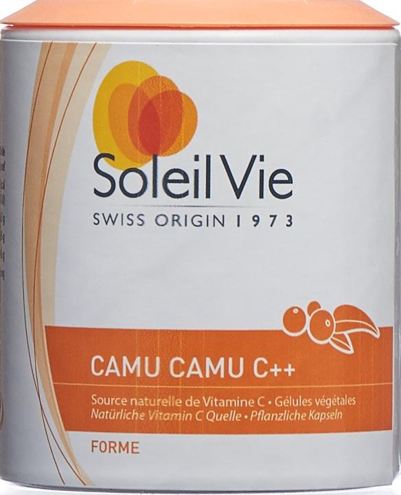 Image du produit Soleil Vie Camu Camu Camu C++ gélule Bio (60 pièce(s), Capsules, 62.66 g)