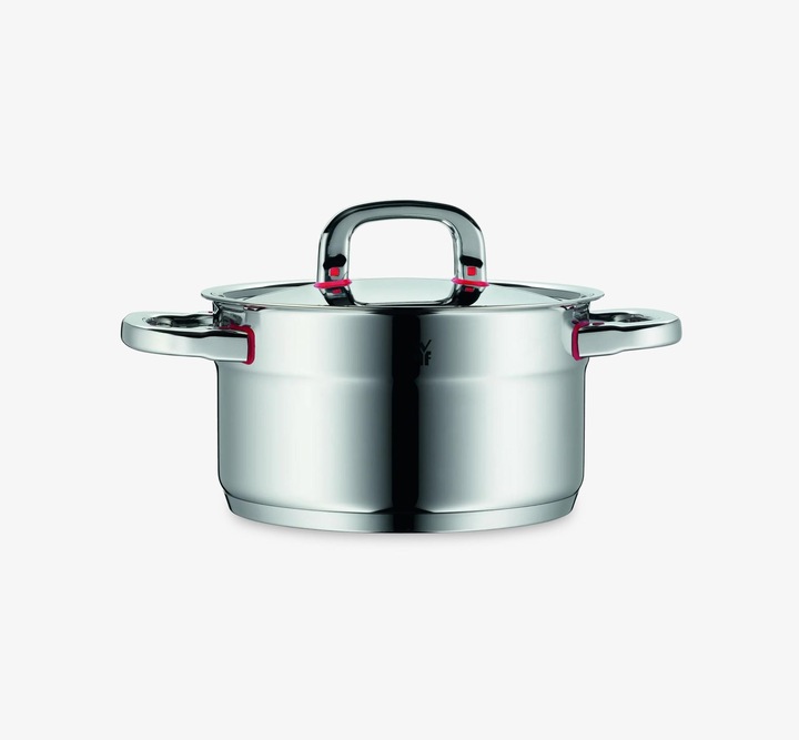 Produktbild WMF Fleischtopf PREMIUM ONE silberfarben (24 cm, Kochtopf, Edelstahl)
