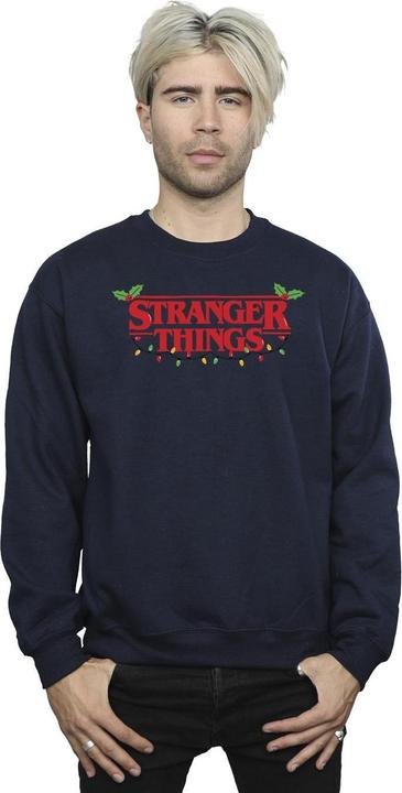 Immagine prodotto Netflix Stranger Things Christmas Lights Felpa Uomo (XXL)