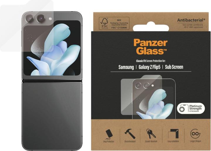 Produktbild PanzerGlass Screen Protector (1 Stück, Samsung Galaxy Z Flip5)