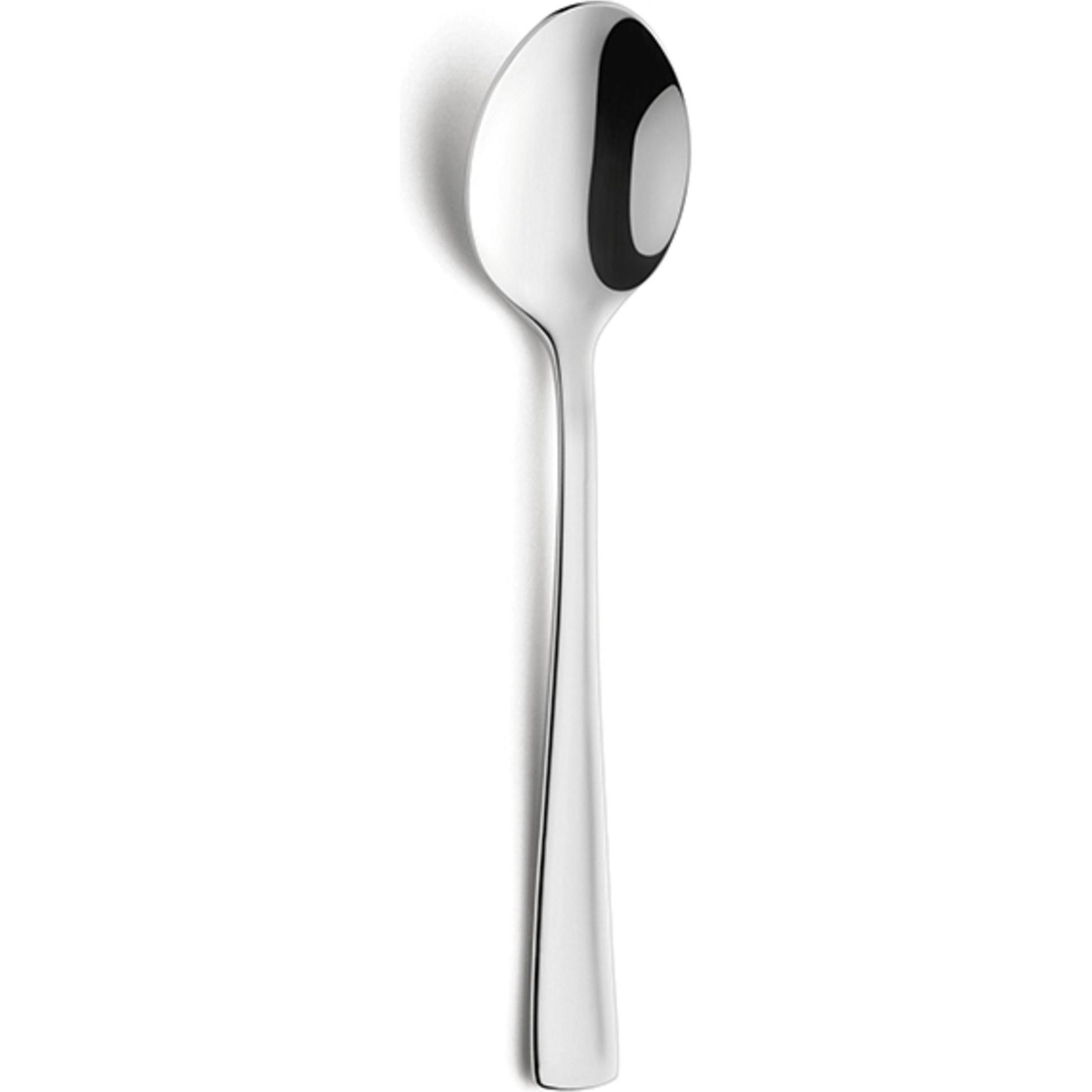 Amefa 12 Kaffeelöffel Atlantic silber, Besteck, Silber, Grau