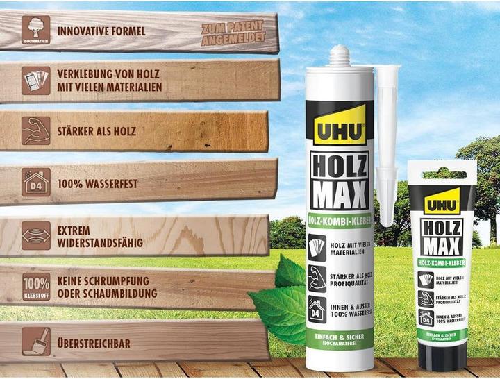 Produktbild UHU Holz Max (113 g, 100 ml)