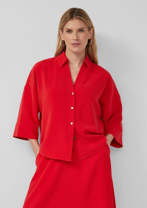 Immagine prodotto s.Oliver Bluse Festliche Crêpe-Bluse mit 3/4-Ärmeln (46)