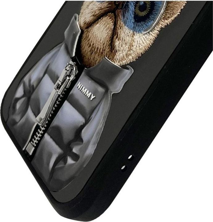 Produktbild Audi Nimmy case iPhone 15 Pro 6.1" black Cool&Cute 2.0 Dog (Apple iPhone 15 Pro)