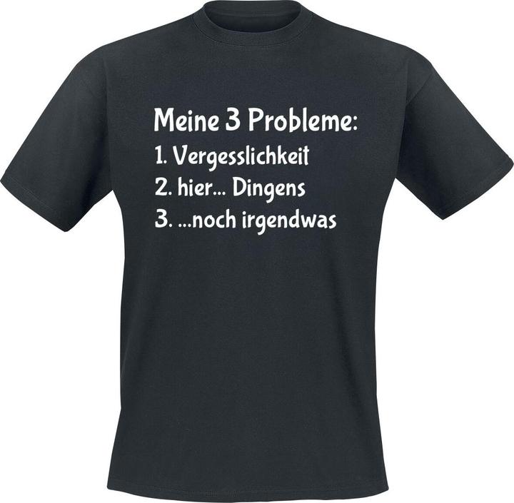 Produktbild Gaming-Sprüche Meine 3 Probleme (L)