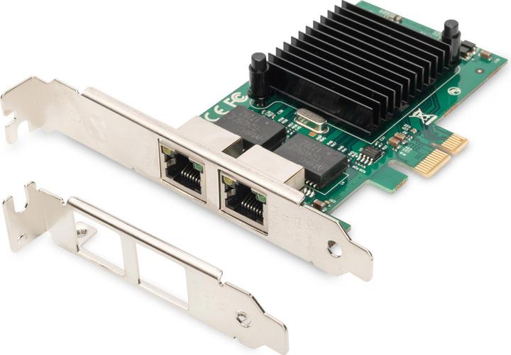 Actual product image Digitus Gigabit Ethernet PCI Express Card, 2-port (PCI-E x1)