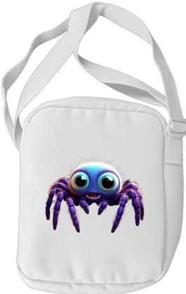 Produktbild Bügelbilder Schulrucksack-Set Comic Spinne