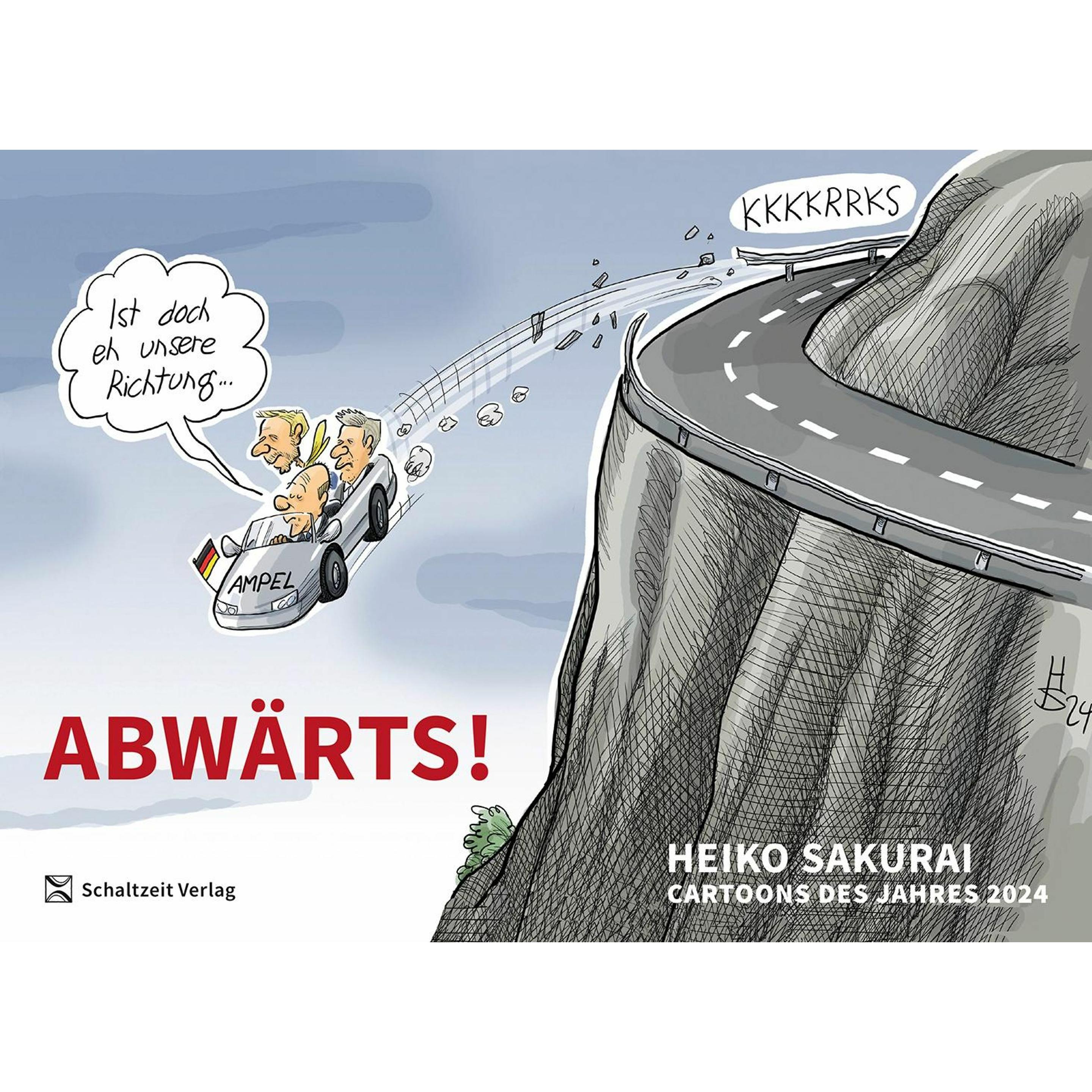 Sakurai Cartoons des Jahres 2024, Belletristik von Heiko Sakurai