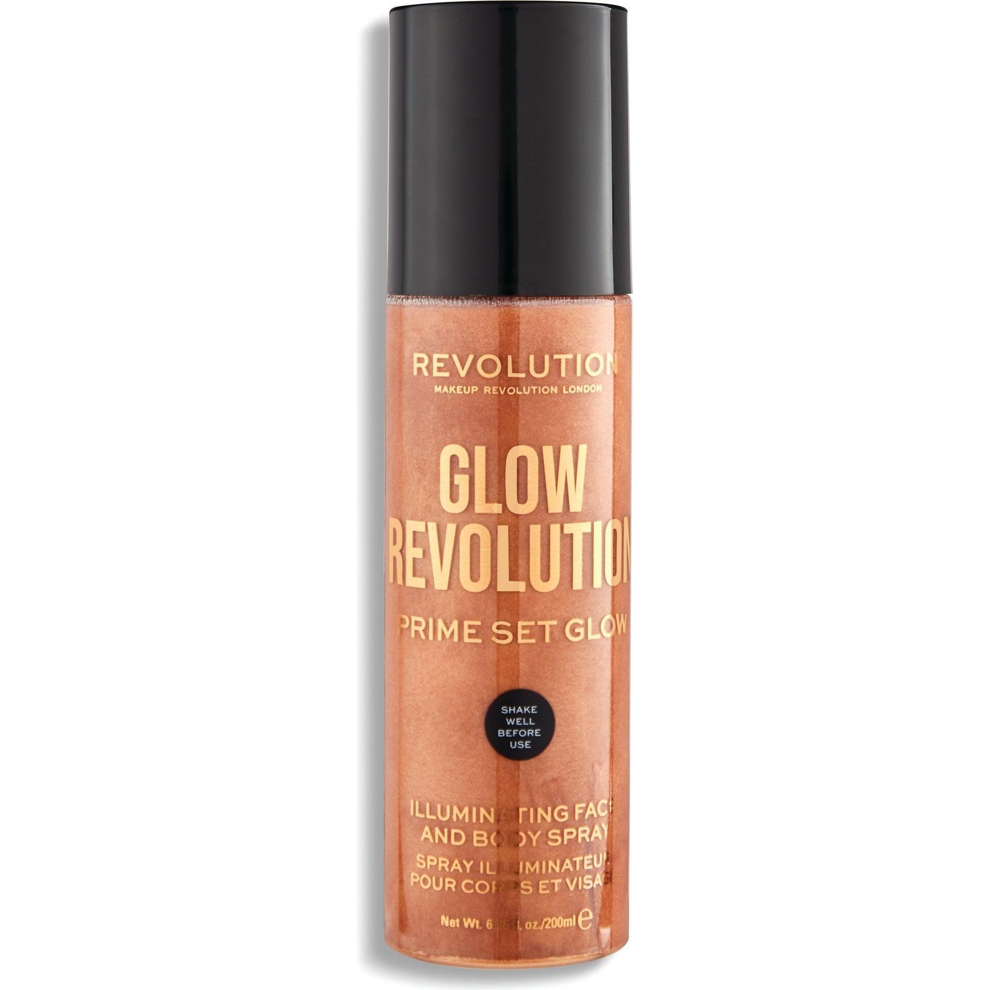 Makeup Revolution, Illuminante + Bronzer, Revolutionrevolution Glow Timeless Bronze 200Ml (Bronzo Senza Tempo, Bronzer)