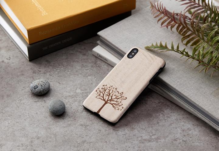 Produktbild Man&Wood SmartPhone case iPhone XS Max apple tree black (Apple iPhone XS Max)