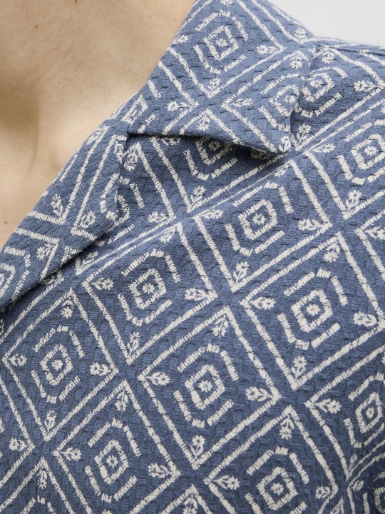 Image du produit Jack & Jones Jprbluvincent Print Resort S/S Shirt Sn (XL)