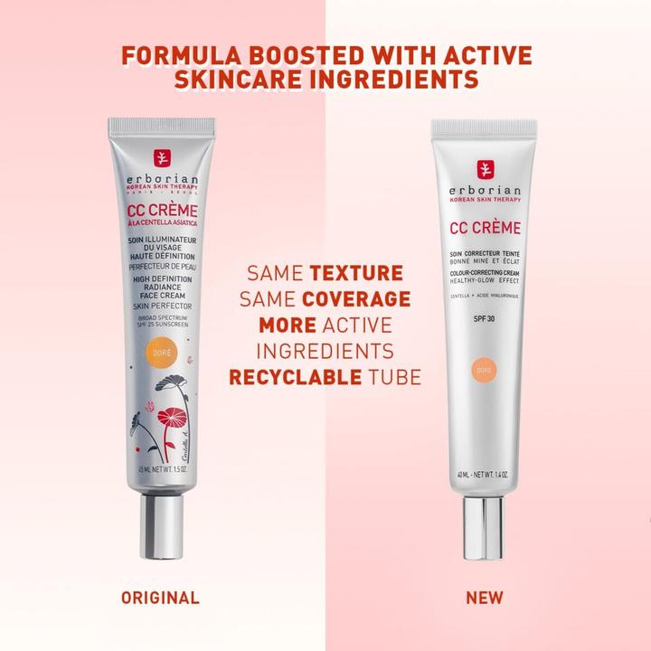 Actual product image Erborian CC Crème (Beige, Clair, Light, 40 ml)