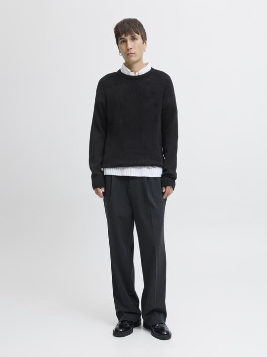 Image du produit Jack & Jones Einfarbig Strickpullover Strickpullover (L)