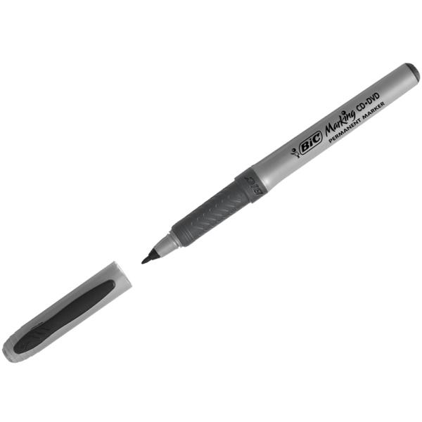 Bic, Marker, Mark It, Schwarz, Schwarz, Grau, 0,7 mm, 12 Stück(e) (Schwarz, 0.70 mm, 12 x)