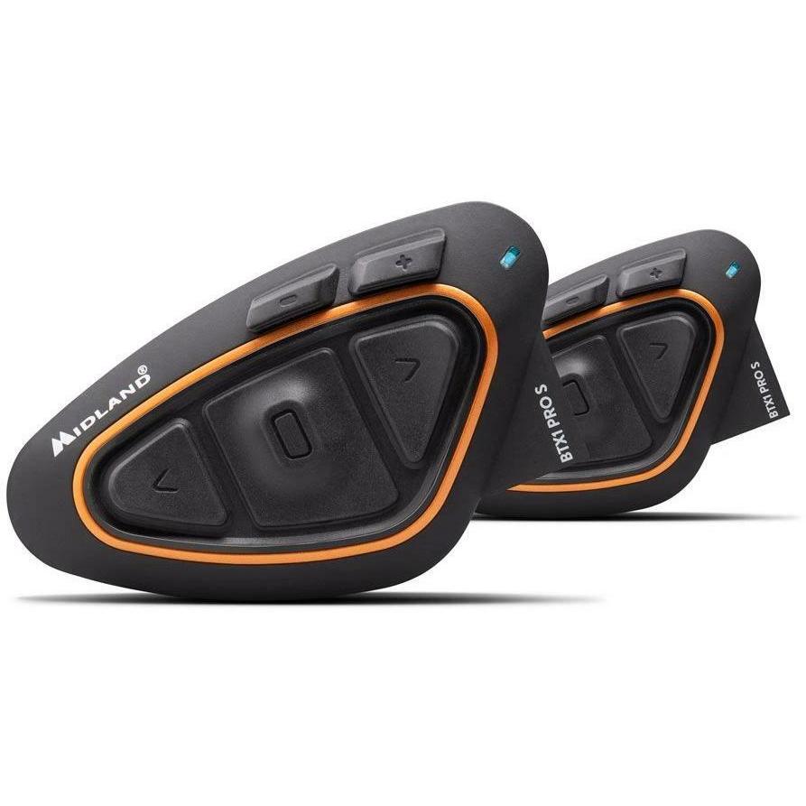 Thumbnail - Midland, Motorradfunk, BTX1 Pro S Bluetooth-Headset für Motorräder (2er Set)