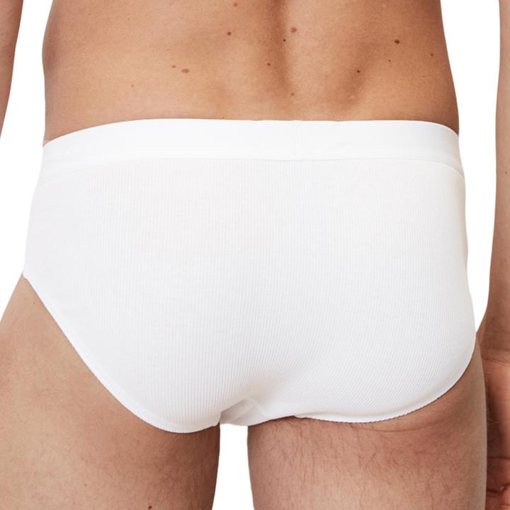 Immagine prodotto Marc O'Polo Confezione da 4 slip / mutande in cotone biologico a coste Iconic (XXL, confezione da 4)