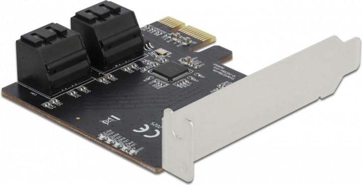 Immagine prodotto Delock 90010 - PCIe x1> 4x SATA Low Profile - Serial ATA - SATA