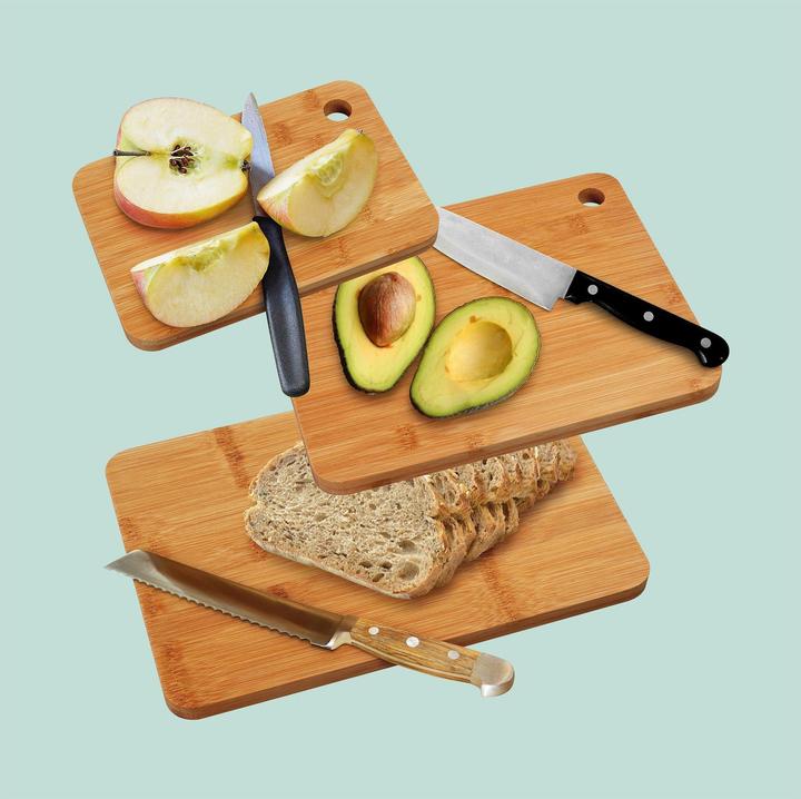 Actual product image Relaxdays 3x cutting board