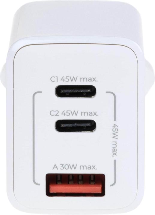 Produktbild Onit USB-Wandladegerät Trial QC4+ 45 W GaN Weiss (45 W)