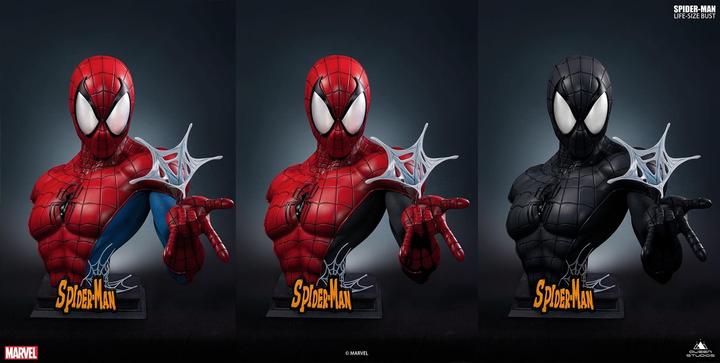 アメコミ QUEEN STUDIOS PETER PARKER 1/1 Comic Spider-Man 1:1 Bust
