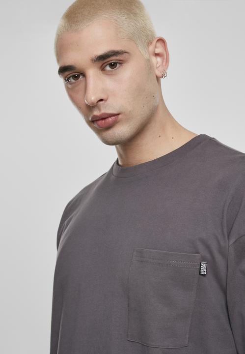 Produktbild Urban Classics Neon Logo Boxy Pocket LS (S)