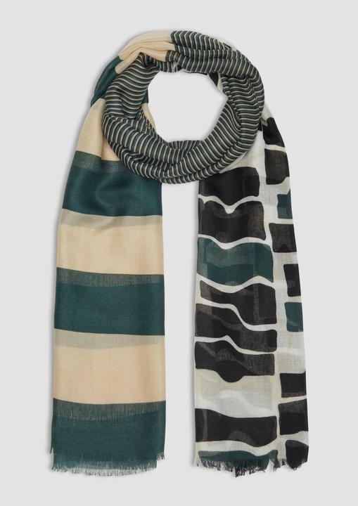 Immagine prodotto s.Oliver Tuch Schal mit Streifen-Artwork