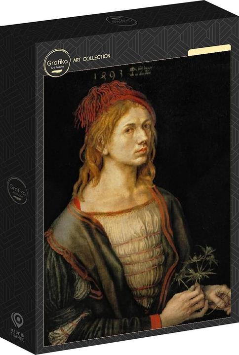 Actual product image Grafika Puzzle 1000 pieces Albrecht Dürer - Self-portrait, 1493 (1000 pieces)