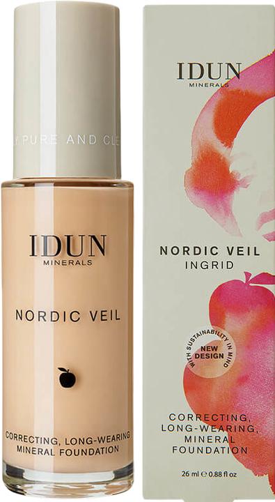 Actual product image IDUN Minerals Liquid foundation Nordic Veil Disa