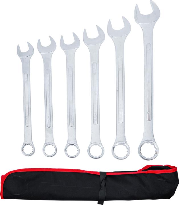 Actual product image BGS Combination Spanner Set XXL Inch Sizes 1-5/16" - 2" 6 pcs. (1.5/16")