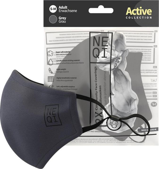 Produktbild Neqi Community Face Coverings Grey