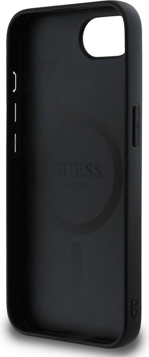 Immagine prodotto Guess Custodia Monogram con MagSafe integrato e logo in oro (Apple iPhone 16e)