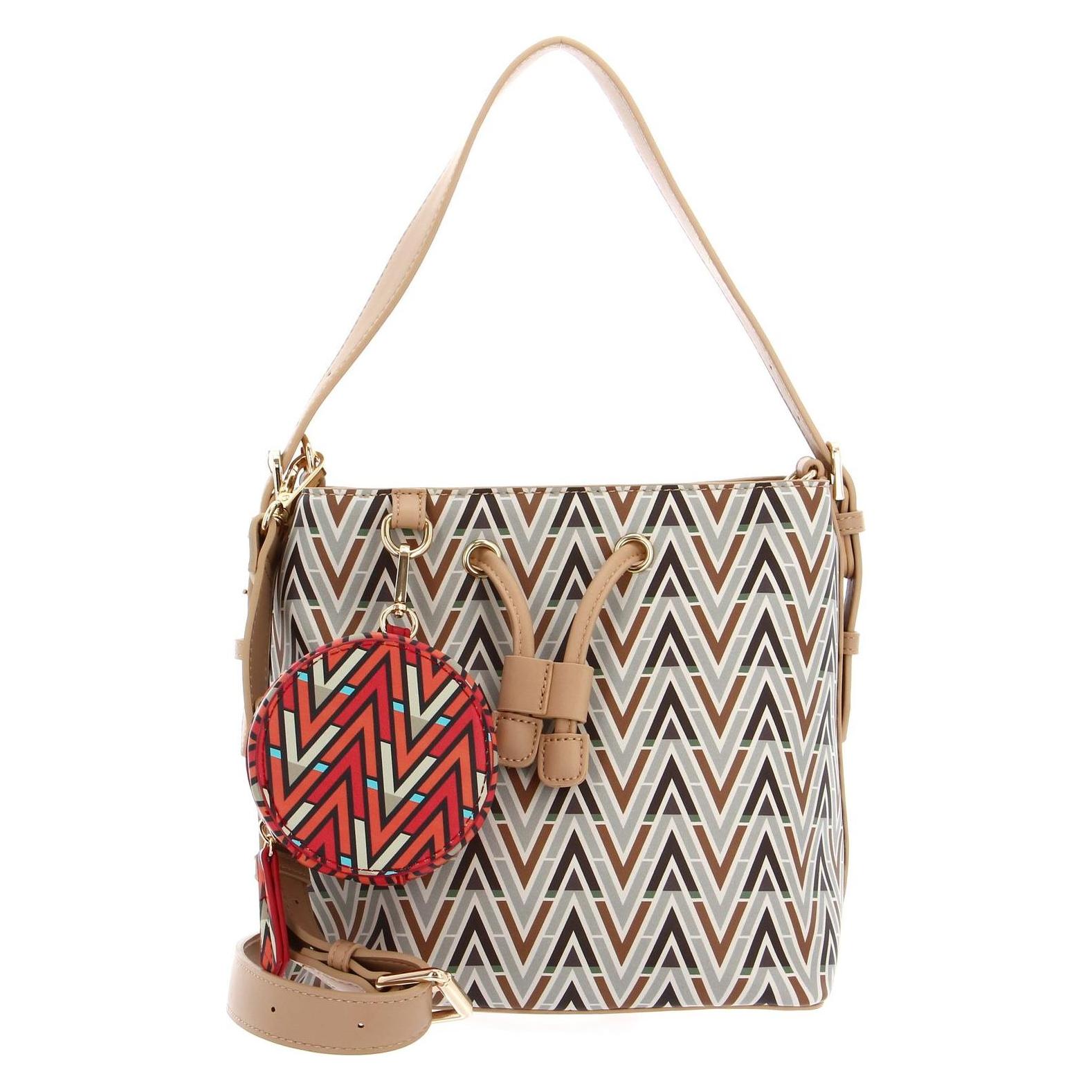 Valentino, Damen, Handtasche, Tonic Bucket Bag, Mehrfarbig