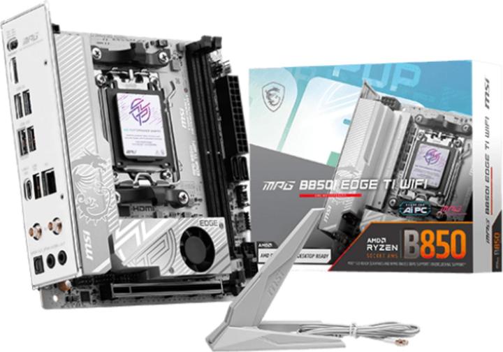 Immagine prodotto MSI MPG B850I Edge TI WIFI (AM5, AMD B850, Mini-ITX)