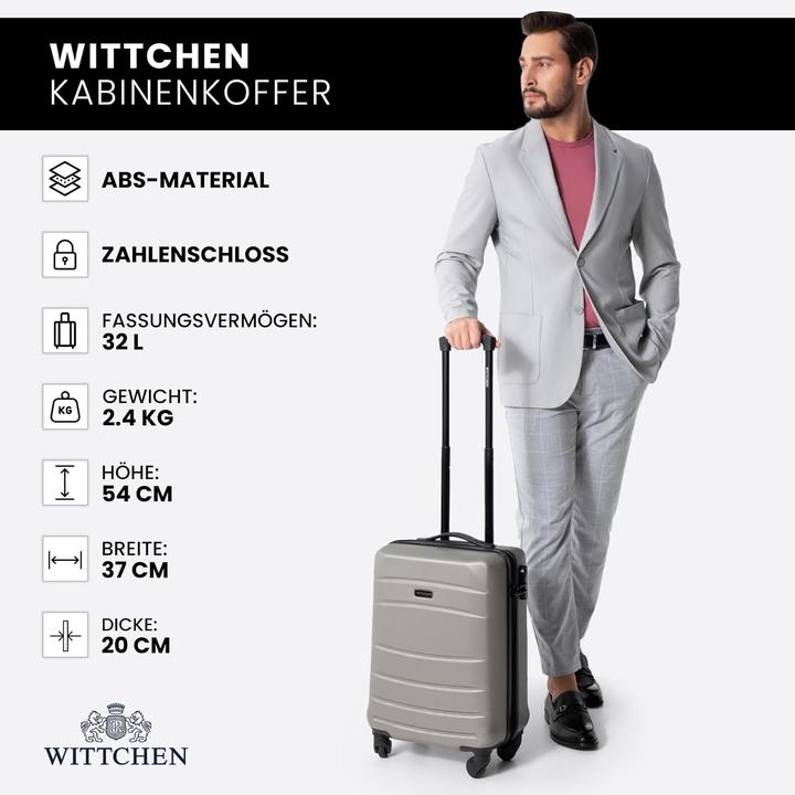 Image du produit Wittchen Globe Line Handgepäckkoffer (32 l)