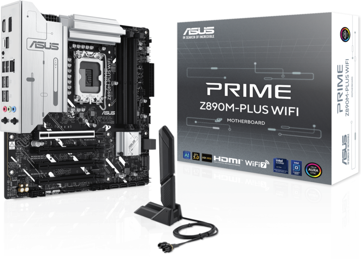 Immagine prodotto ASUS PRIME Z890M-PLUS WIFI (LGA 1851, Intel Z890, mATX)