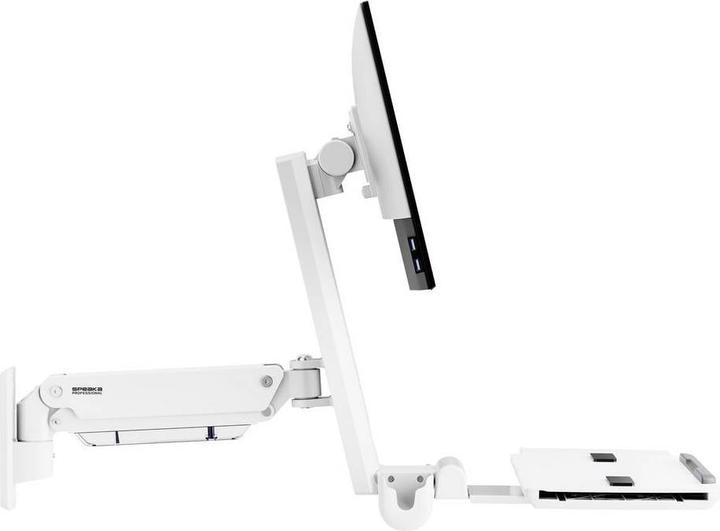 Produktbild SpeaKa Professional Monitor Wandhalterung Höhenverstellbar (Wand, 49", 20 kg)