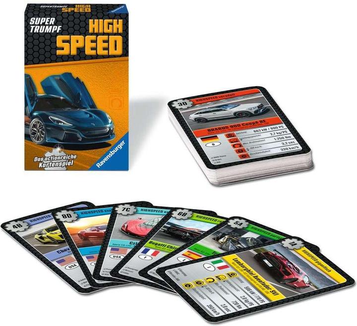 Produktbild Ravensburger Supertrumpf High Speed (Deutsch)