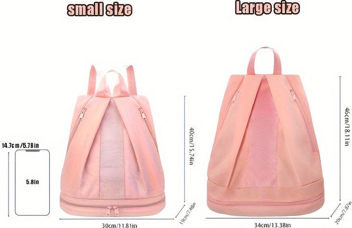 Produktbild Only-Bags.Store Schuhtasche, Outdoor-Sport Fitness Gym Bag, Wasserdicht Strand - Perfekte Reise Lagerung Rucksack