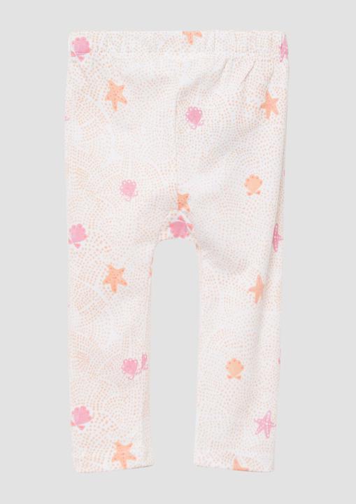 S.Oliver Leggins Leggings aus Baumwollmix mit All-over-Print (80)