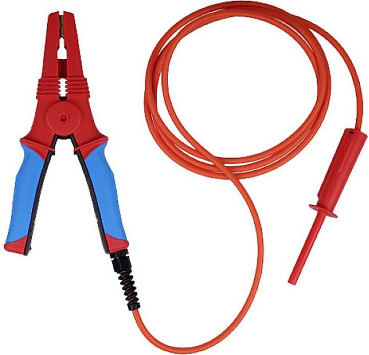Metrel A 1639 RED 2M5 crocodile clip red-blue