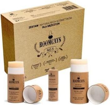 Image du produit Roomcays Set Set De Cosmétiques Naturels Déodorant 65G + Pommade Cheveux 65Ml + Baume à Lèvres Spf15 8.3G (Set soin du corps)