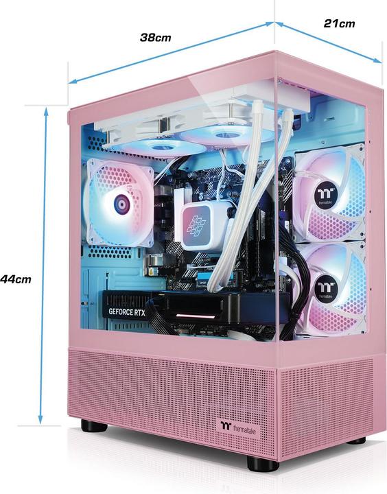 Produktbild Kiebel Zindarella IX (2000 GB, 32 GB, AMD Ryzen 7 9700X, GeForce RTX 5070)