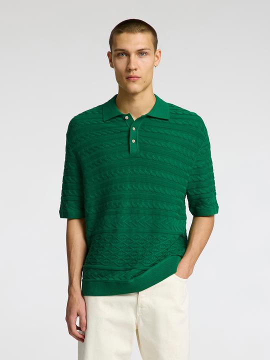 Produktbild Selected Kurzärmeliges Polohemd aus Strick (M)