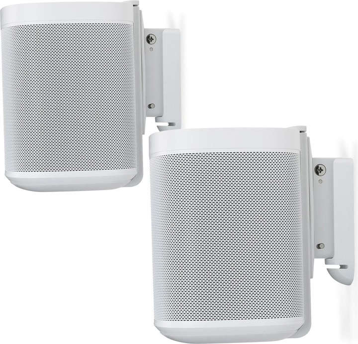 Actual product image Flexson Wall mount for Sonos One and Play:1 (1 pair, Wall installation, Tiltable, Pivoting, Rotatable)